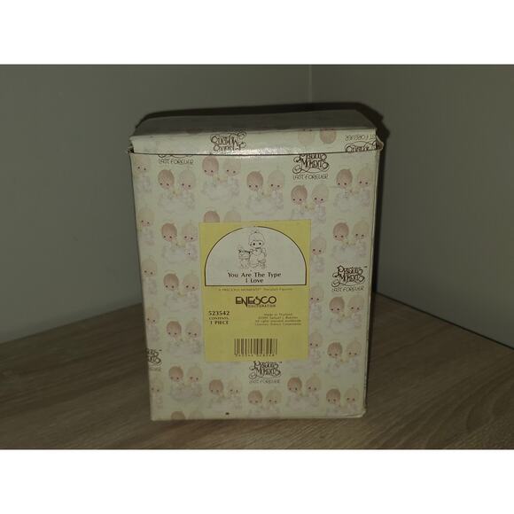 Precious Moments You Are The Type I Love Porcelain Figurine 1991 #523542 - Picture 2 of 7